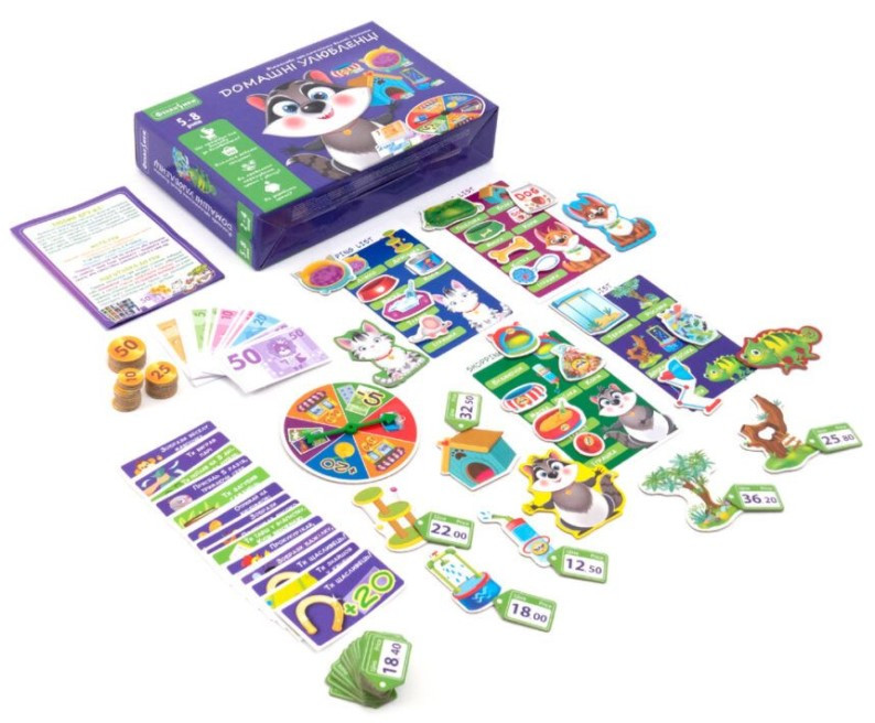 

Настольная игра "Домашние любимцы" укр. VT2312-07