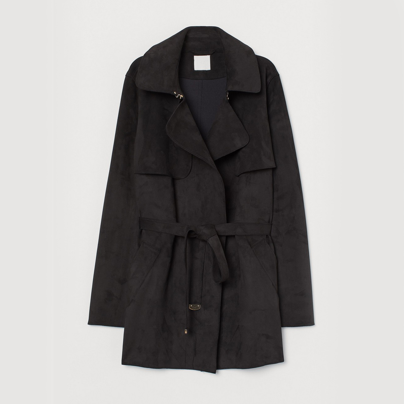 

Тренч H&M 852103  Черный, Тренч H&M 852103 S Черный
