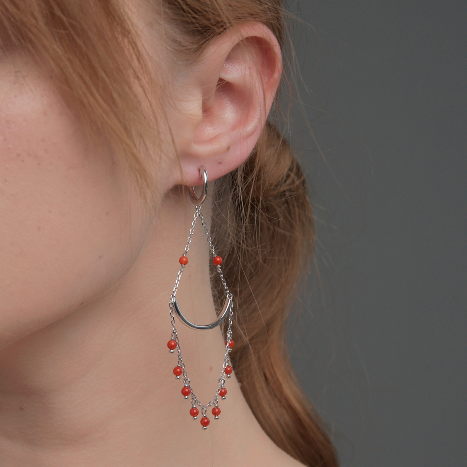 

Сережки из серебра 3389365