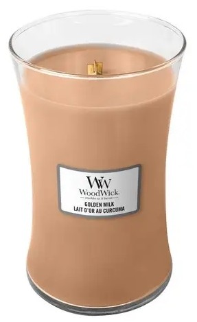 

Ароматична свіча WoodWick Large Golden Milk 609 г