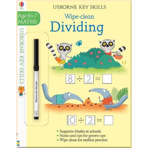 

Usborne Wipe-Clean Dividing. Holly Bathie Marta Cabrol. ISBN:9781474937238
