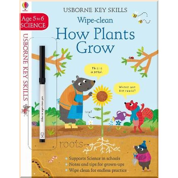 

Usborne Wipe-Clean How Plants Grow. Anna Suessbauer Hannah Watson. ISBN:9781474951128
