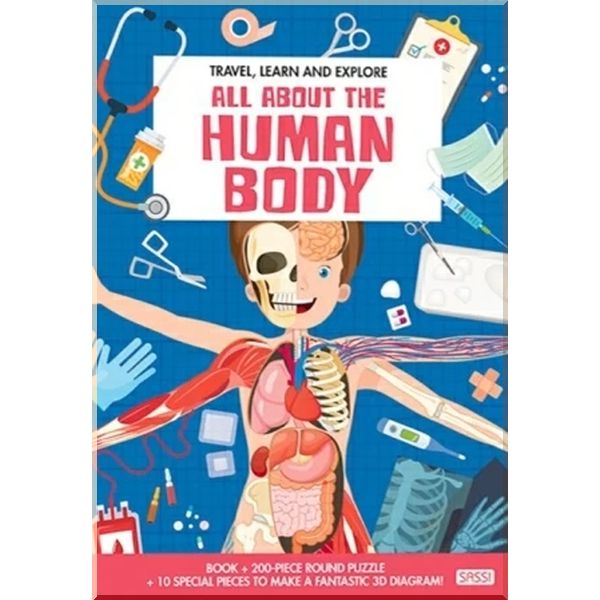 

Travel, Learn and Explore: All about The Human Body Book and Puzzle. Ester Tome Matteo Gaule. ISBN:9788830301054