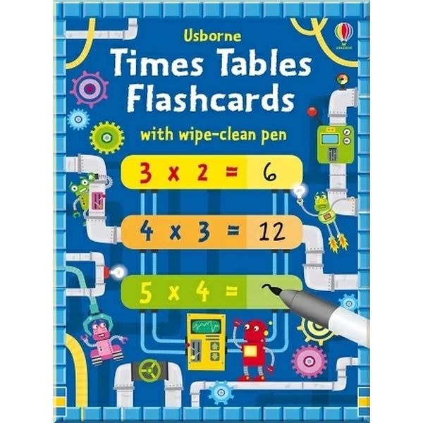 

Usborne Times Tables Flashcards. Kirsteen Robson. ISBN:9781474937672
