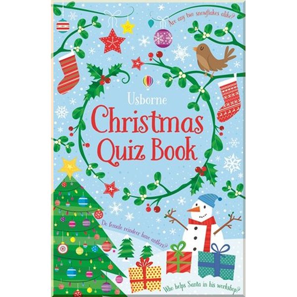 

Usborne Christmas Quiz Book. Kate Rimmer Simon Tudhope. ISBN:9781474923941