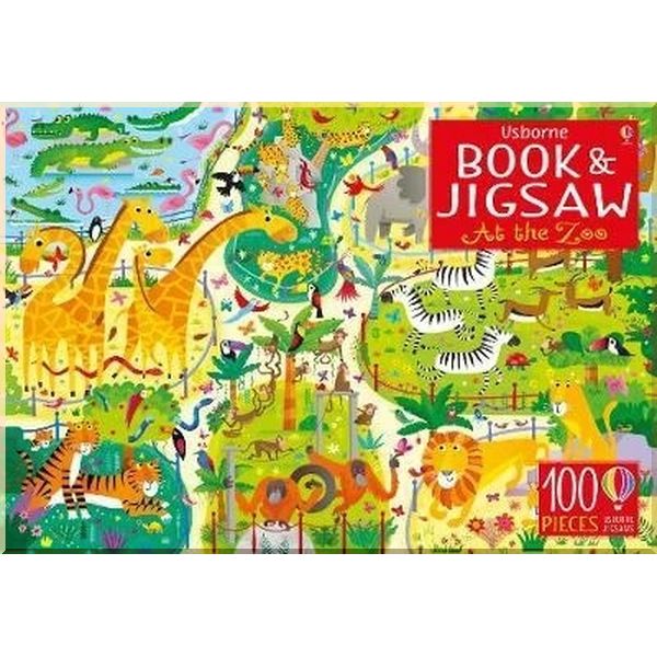 

Usborne At The Zoo Book and Jigsaw. Gareth Lucas Kirsteen Robson. ISBN:9781474940184