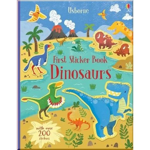 

Usborne First Sticker Book: Dinosaurs. Hannah Watson Jordan Wray. ISBN:9781474968263