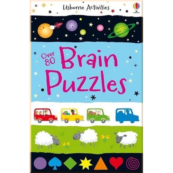 

Usborne Over 80 Brain Puzzles. Sarah Khan. ISBN:9781409584551