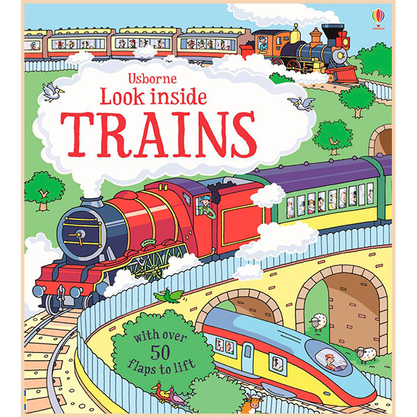 

Usborne Look Inside Trains. Alex Frith. ISBN:9781409582083