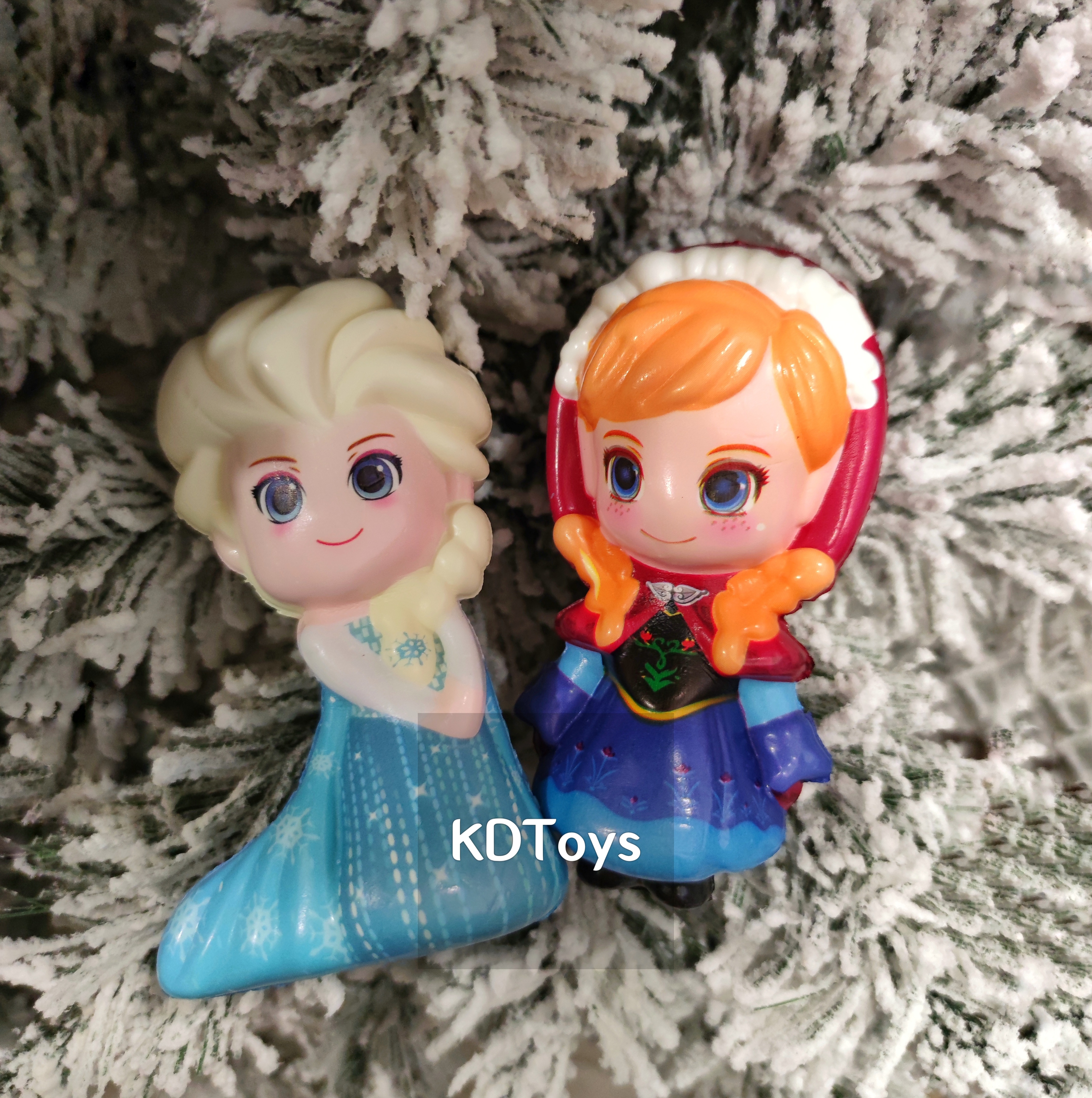 

Набор игрушек антистресс Squishy сквиши Куклы Фрозен Анна и Эльза Frozen Elsa and Anna сквиш куклы