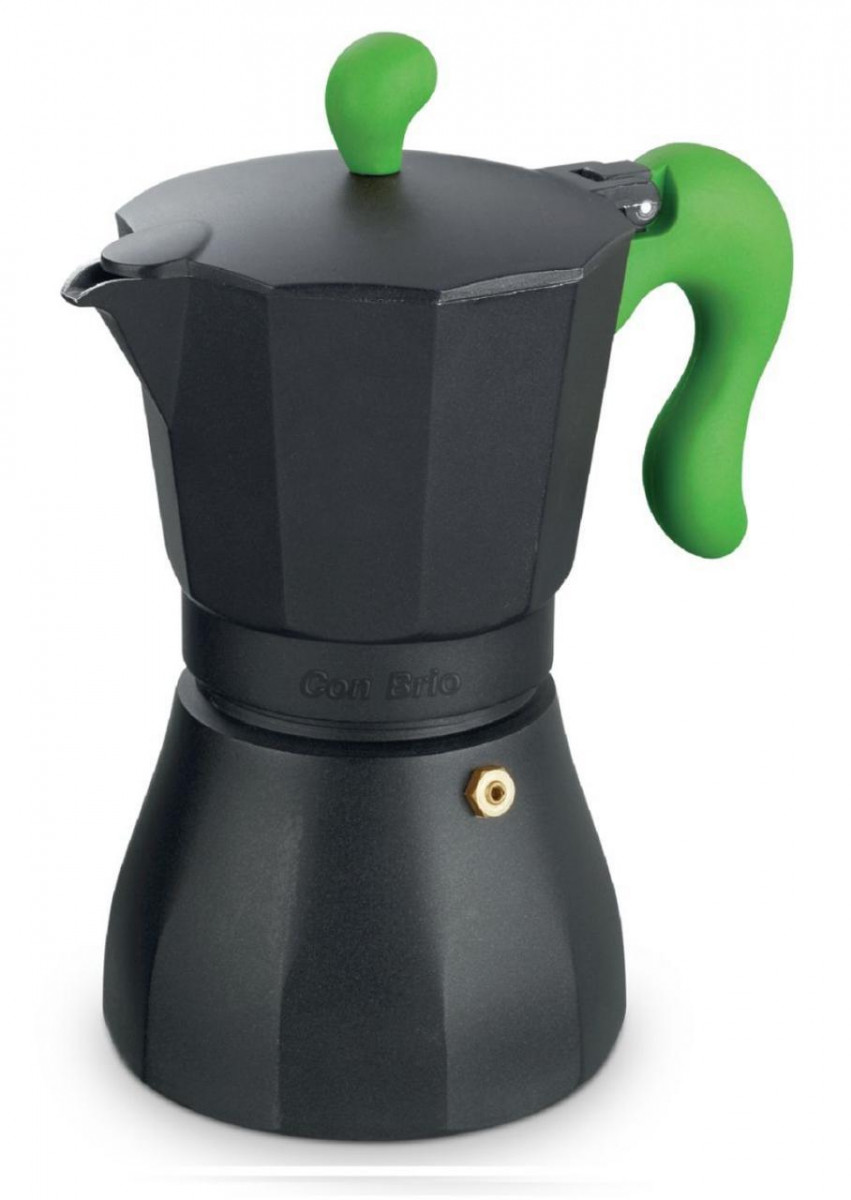 ROZETKA | Гейзерная кофеварка на 6 чашки Con Brio СВ-6606-green. Ціна ...