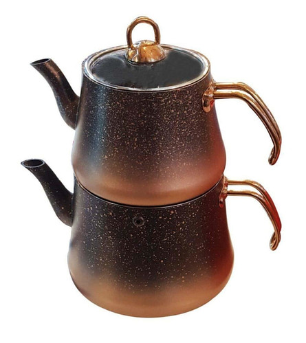 

Набор чайников Oms 8200-XL-bronze 2 шт бронзовый