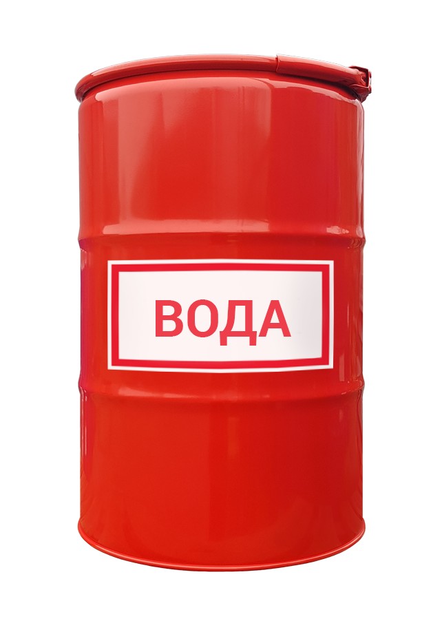 

Бочка пожарная для воды Тарне Рішення 1А2 без внутреннего покрытия 200л красная ПОД ВОДУ вариант 1