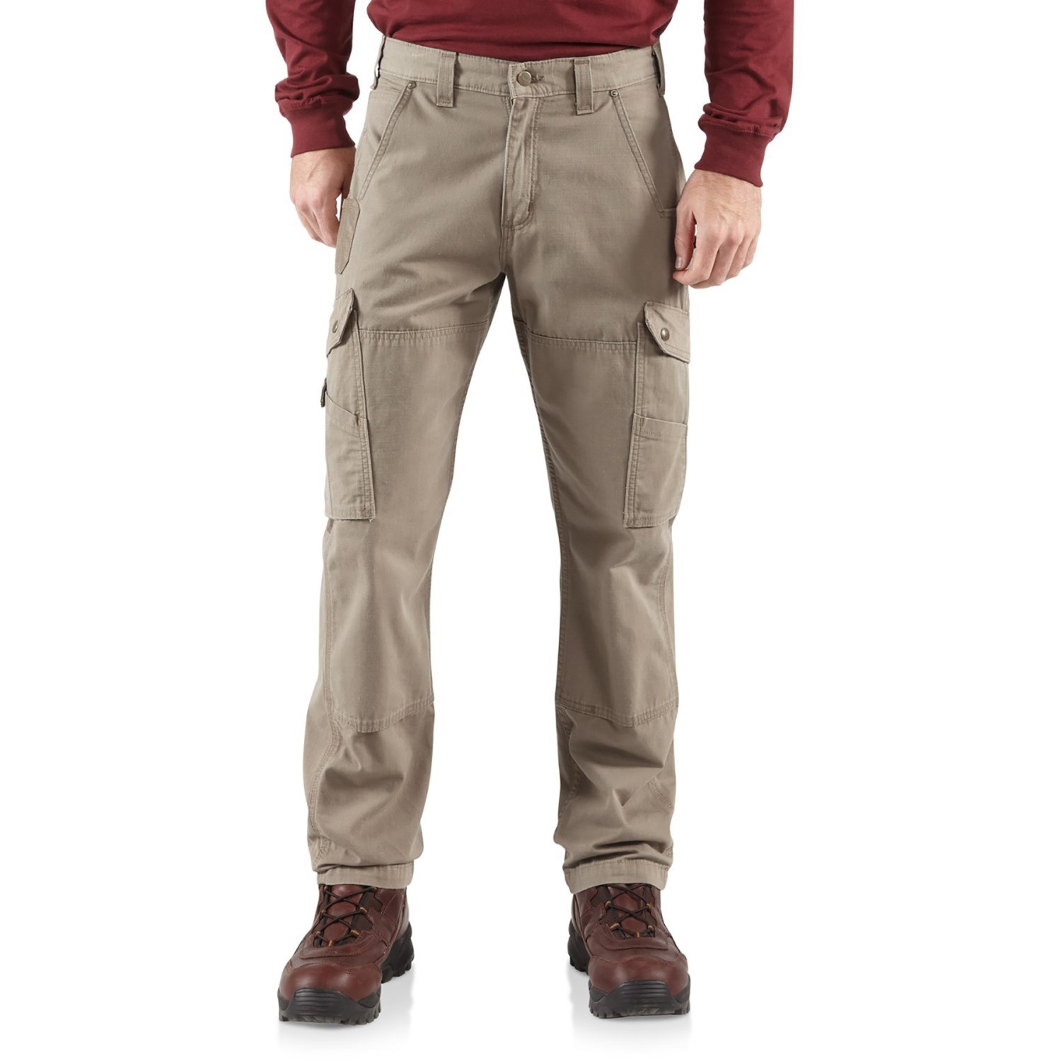 

Брюки Carhartt B342 Ripstop Double-Front Cargo Work - Relaxed Fit, Factory Seconds Desert, 44W 32L