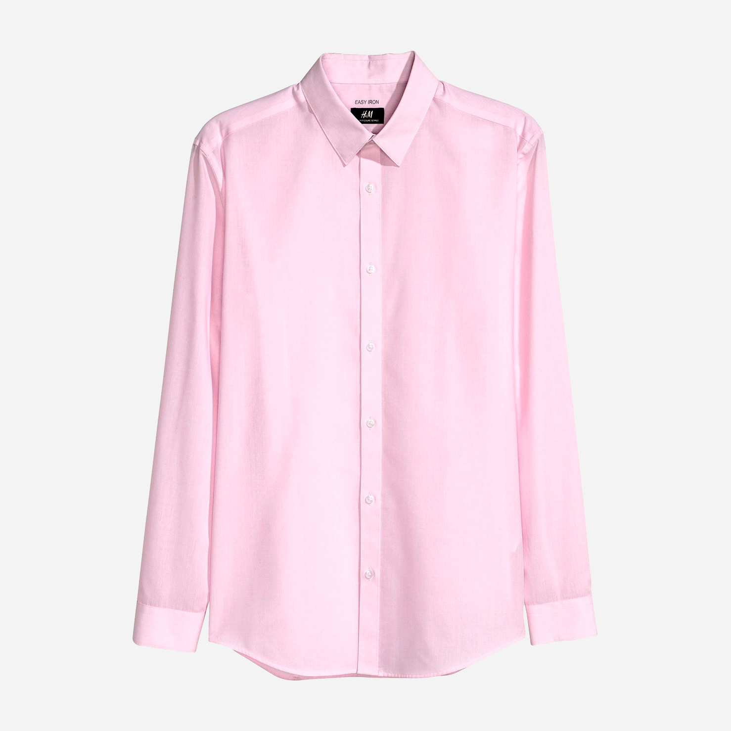 

Рубашка H&M 4533055a92 M Розовая