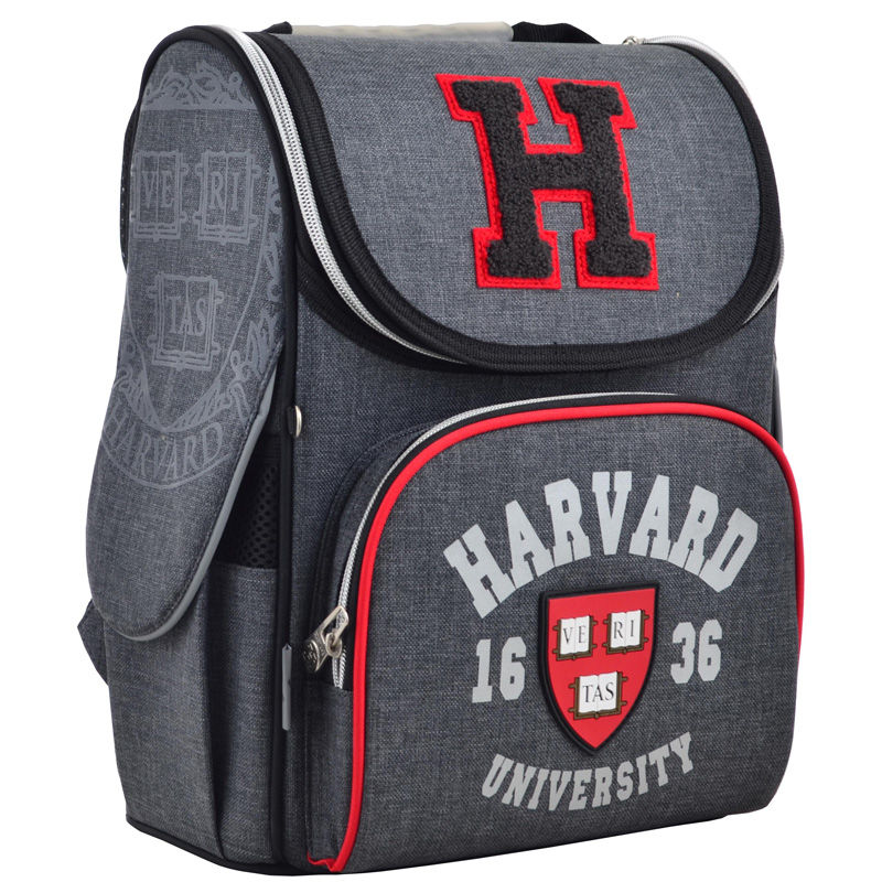 

Рюкзак школьный каркасный 1 Вересня Yes 555138 H-11 Harvard 33,5*26*13,5см