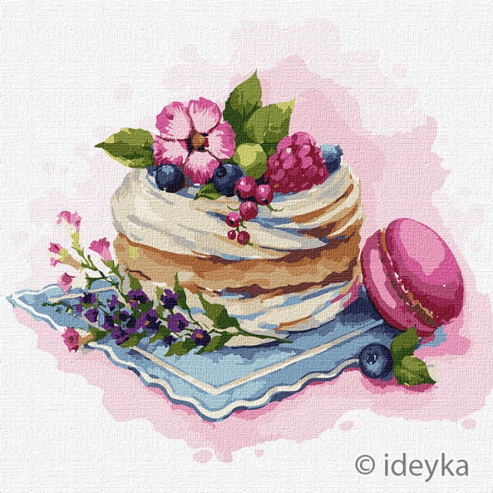 

Картина по номерам Идейка Маленькие сладости, 25 х 25 см (KHO5607) (Без коробки)