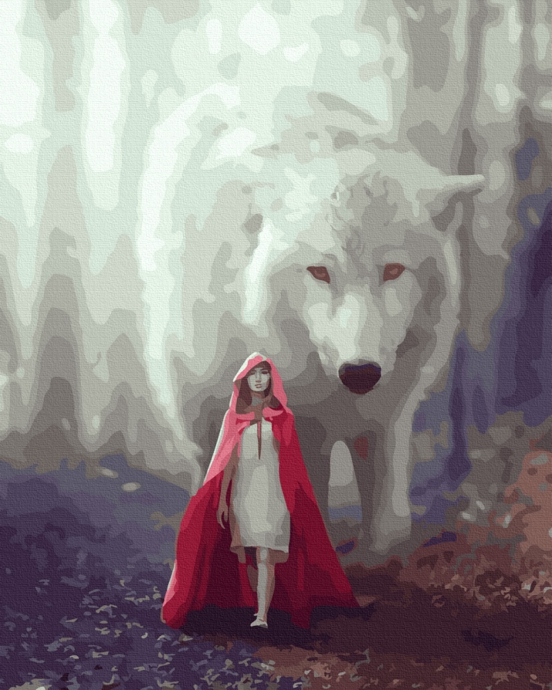 

Картина по номерам Красная шапочка под охраной, 40 х 50 см (BK-GX40188) (Без коробки)