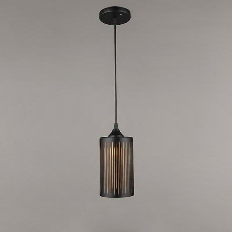 

Люстра подвесная Light House SR-17002/1H BK D120*H200/H800 черная