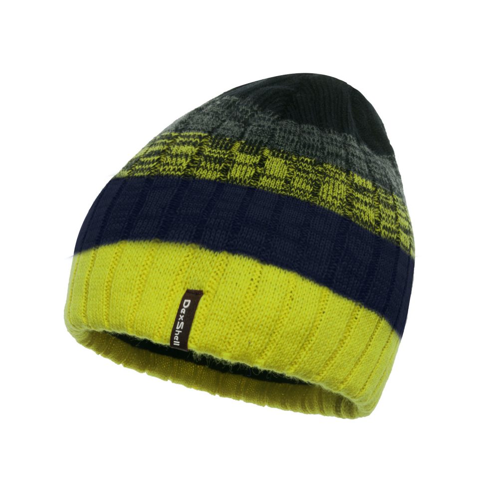 

Шапка водонепроницаемая Dexshell Beanie Gradient, 56-58 см, желтый