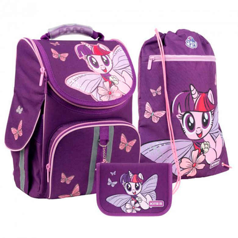 

Школьный набор Kite (рюкзак, пенал, сумка для обуви) My Little Pony SET_LP21-501S