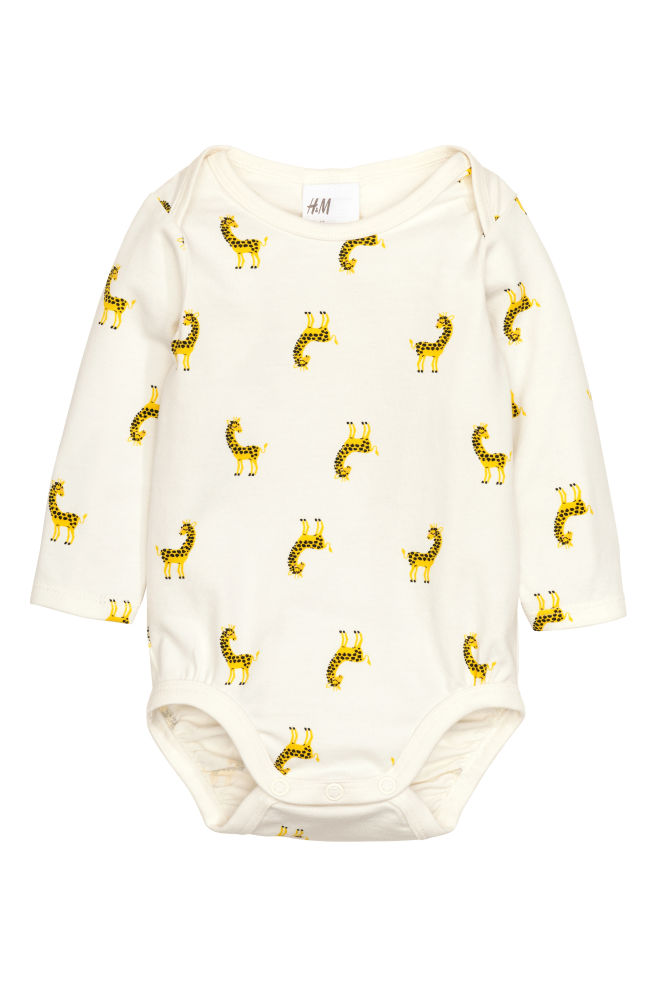 

Боди для мальчика H&M 0369345001 62 СМ Бежевый 59002