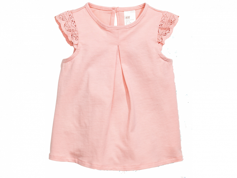 

Блузка для девочки H&M 0467015002 74 СМ Розовый 59007