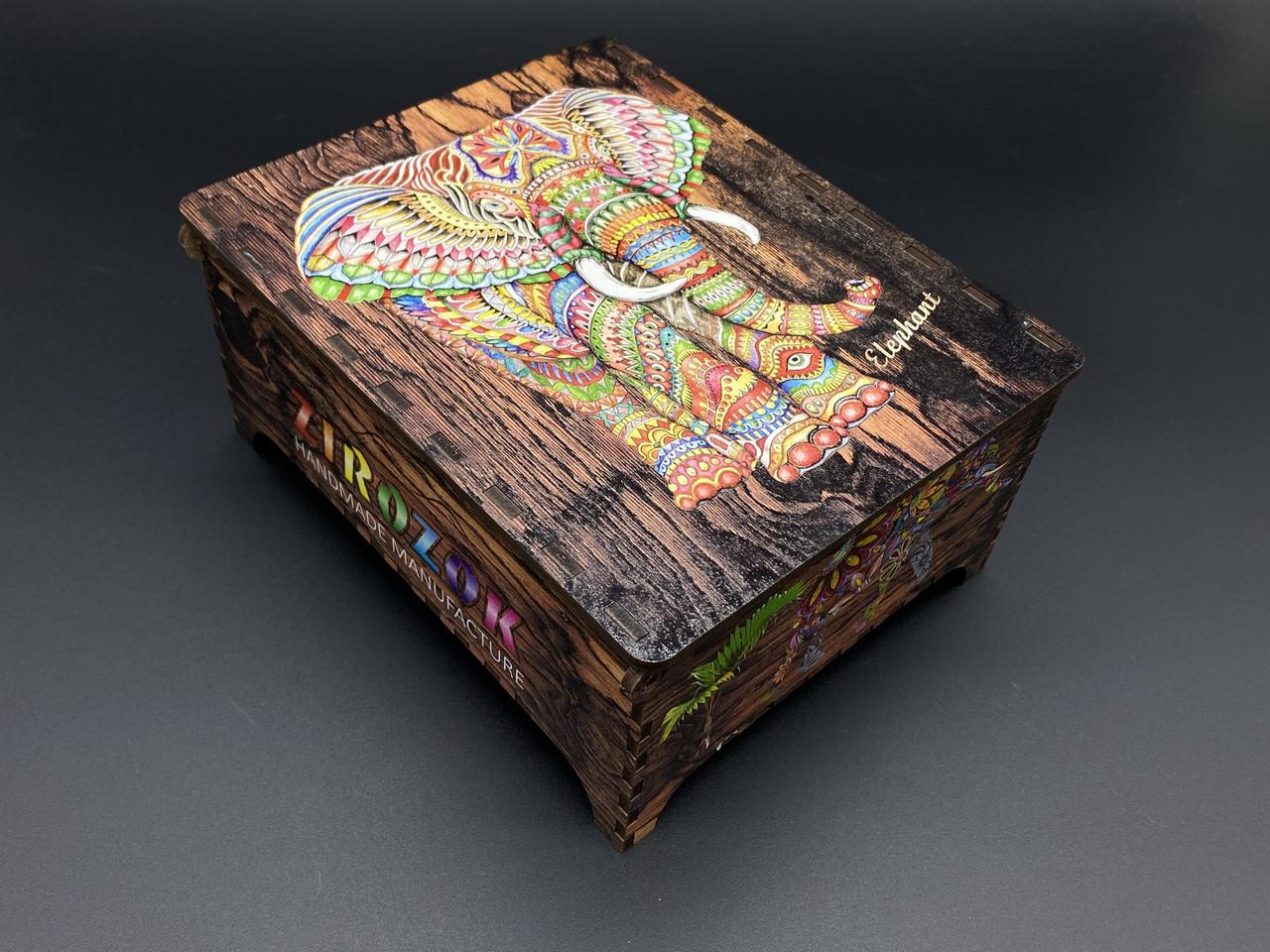 

Пазл из фанеры Слон 179 елементов FPZ-8