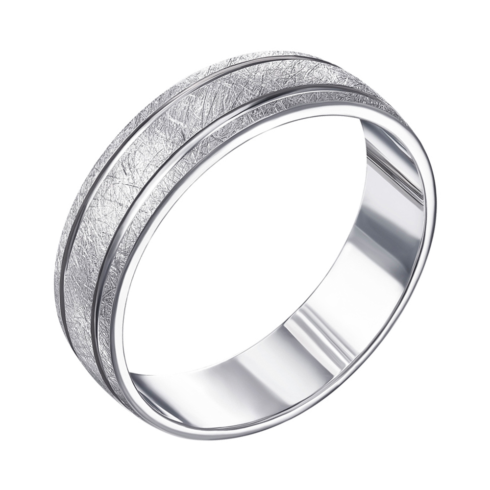 

Серебряное обручальное кольцо 000119335 17 размера