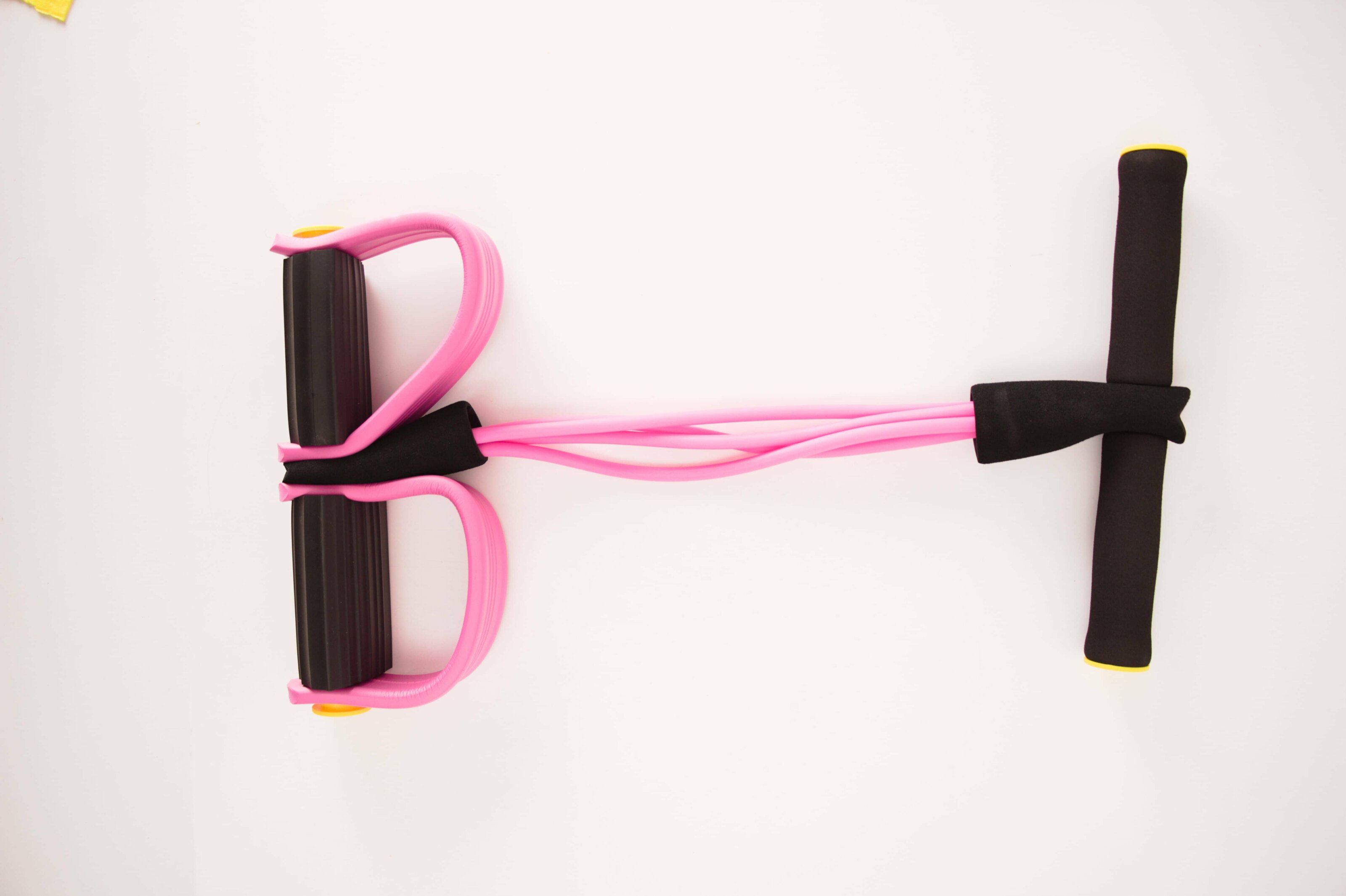 

Тренажер Yijian Body Trimmer JT-002 резиновый для мышц розовый