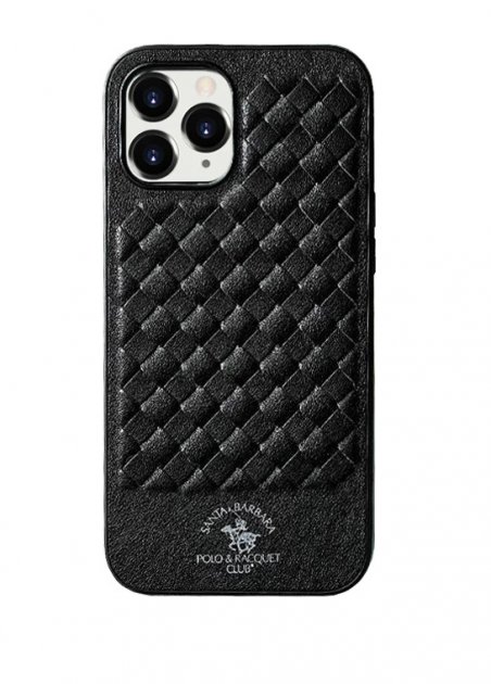 

Чехол для iPhone 12 Pro Max Ravel Santa Barbara Polo Черный
