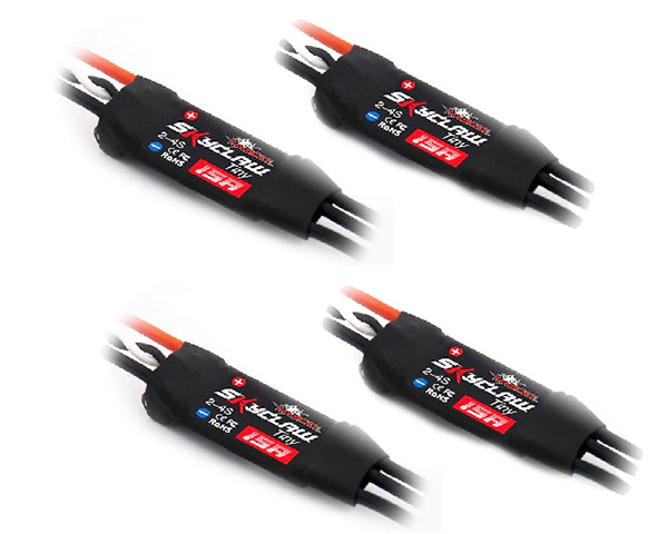 

Регулятор хода TomCat Skyclaw Tiny 15A ESC for 200-280 class racing drones (к-т 4 шт.)