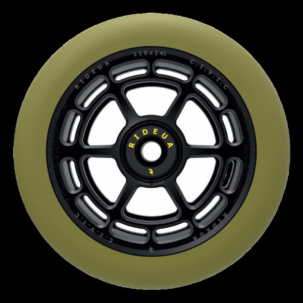 

Колеса urbanArtt Civic 110 x 24 mm (пара) - Black/Army Green