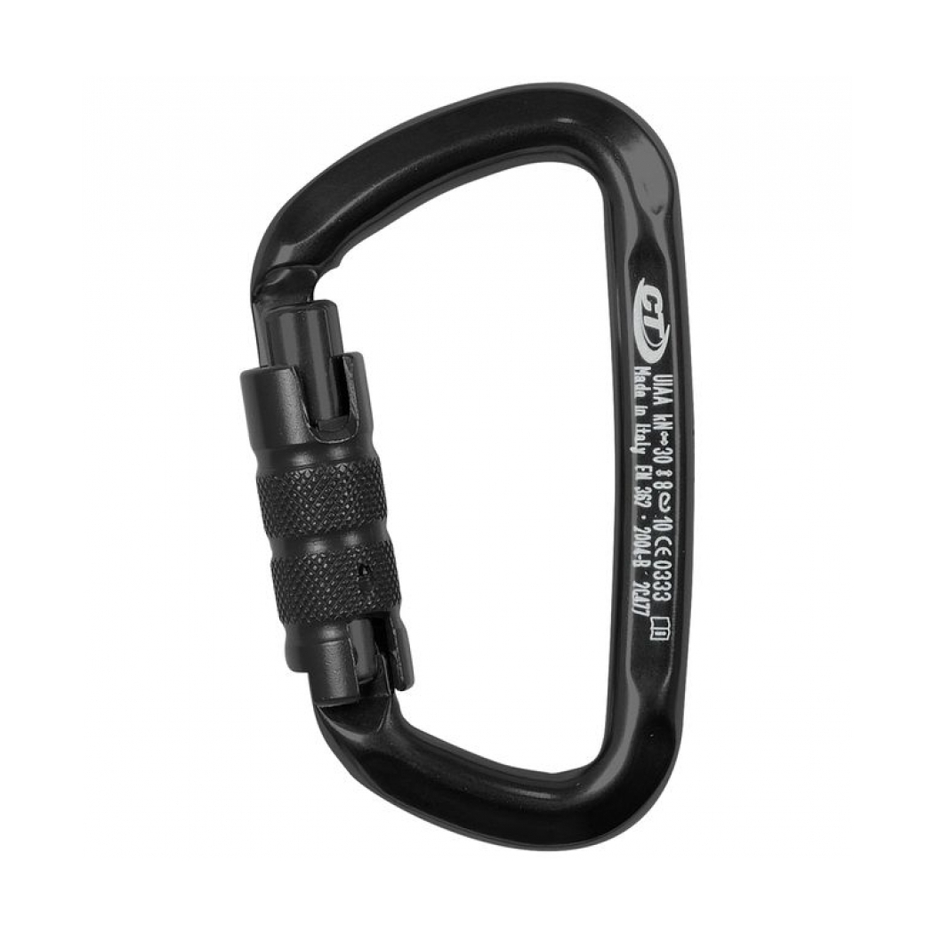 

Карабин Climbing Technology D-Shape TG black (2C47700 XZD)