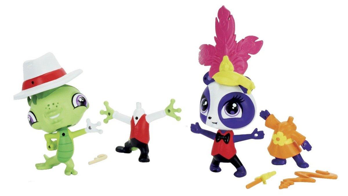 

Игровой набор Littlest Pet Shop На шоу - две модницы зверюшки с аксессуарами (A8232)