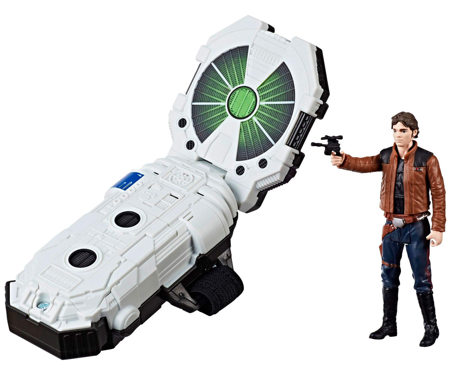 

Интерактивный браслет Star Wars Force Link 2.0 и фигурка Хан Соло 9,5 см (E0322)