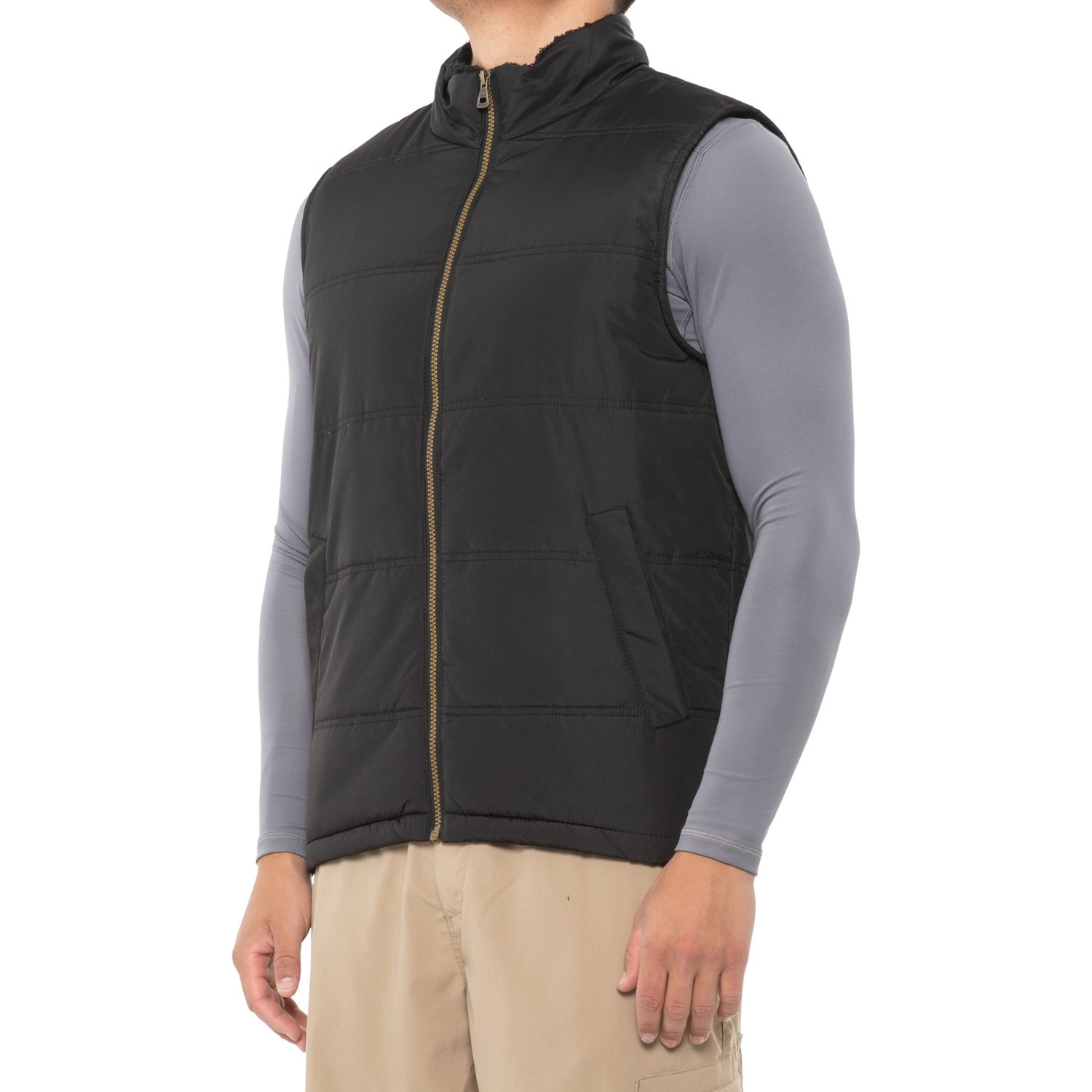

Жилет Weatherproof Vintage Sherpa-Lined Puffer Vest - Insulated Black,  (46, Жилет Weatherproof Vintage Sherpa-Lined Puffer Vest - Insulated Black, M (46)