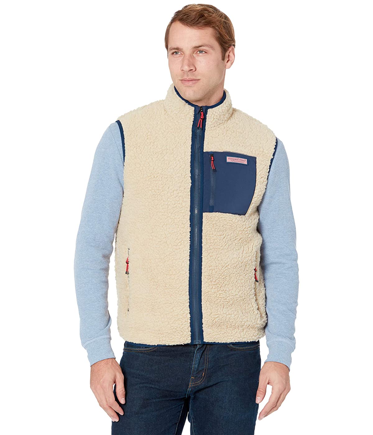 

Жилет утепленный Vineyard Vines Sherpa Vest Camel, XS (42)