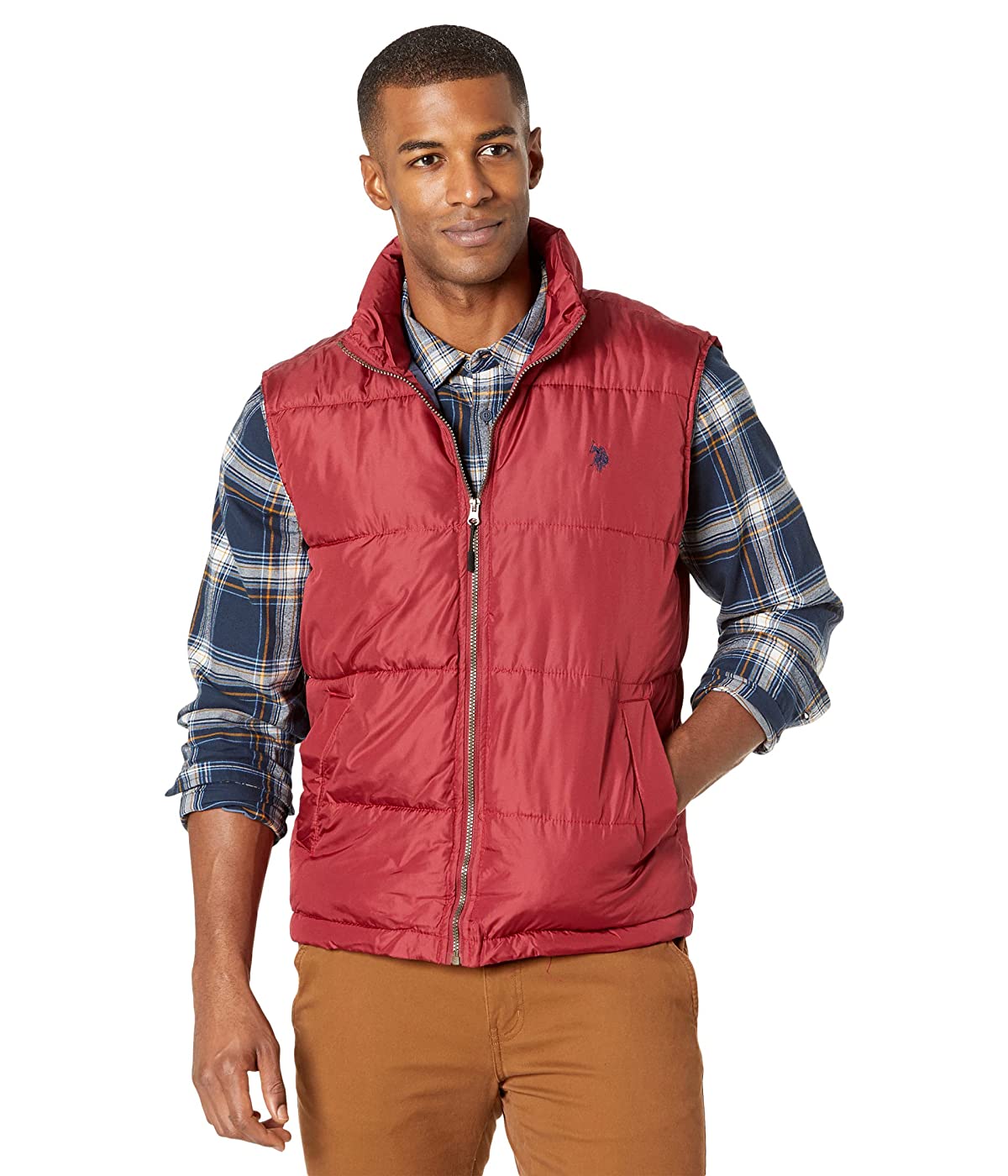 

Жилет утепленный U.S. POLO Signature Vest University Red,  (50, Жилет утепленный U.S. POLO Signature Vest University Red, XL (50)