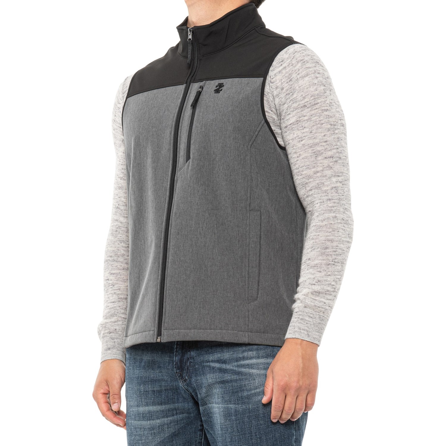 

Жилет IZOD Soft Shell Vest Charcoal Heather, XL (50)