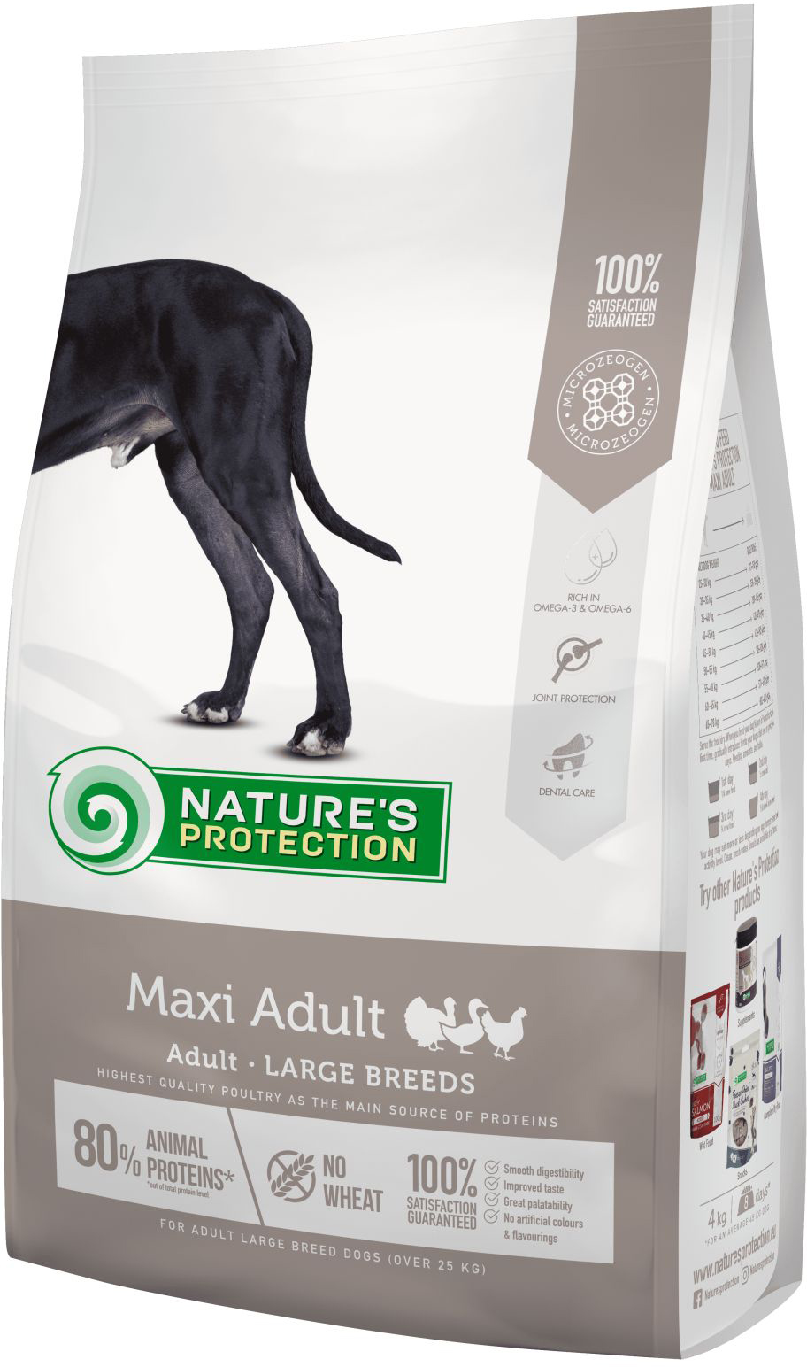 

Сухой корм для собак Nature's Protection Maxi Adult Large breeds 4 кг