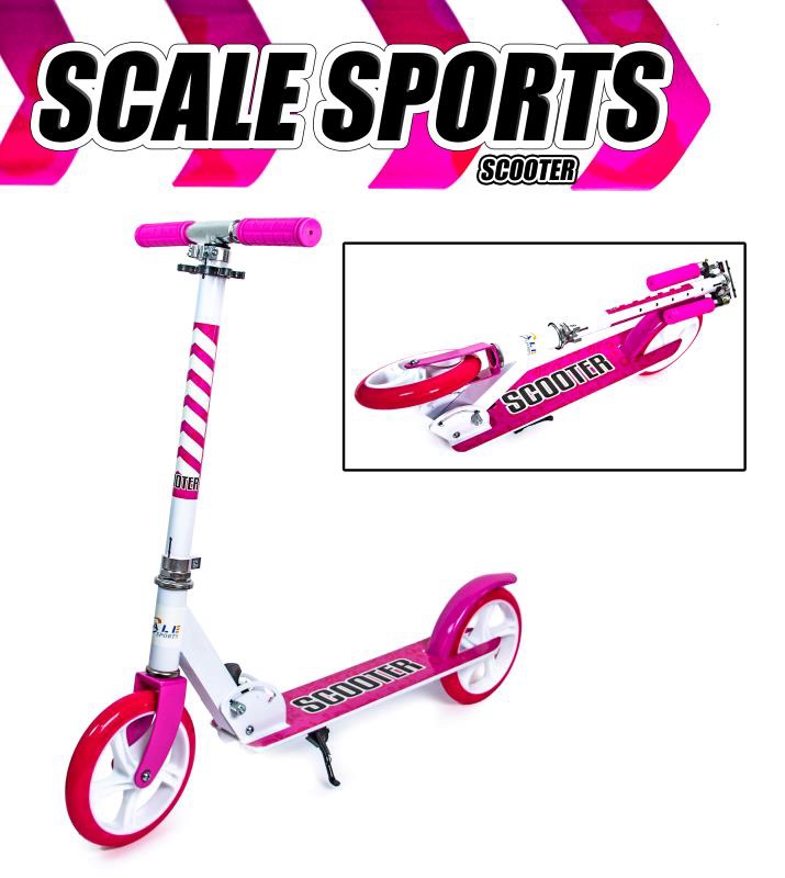 

Двухколесный самокат Складной Scooter 460 Pink