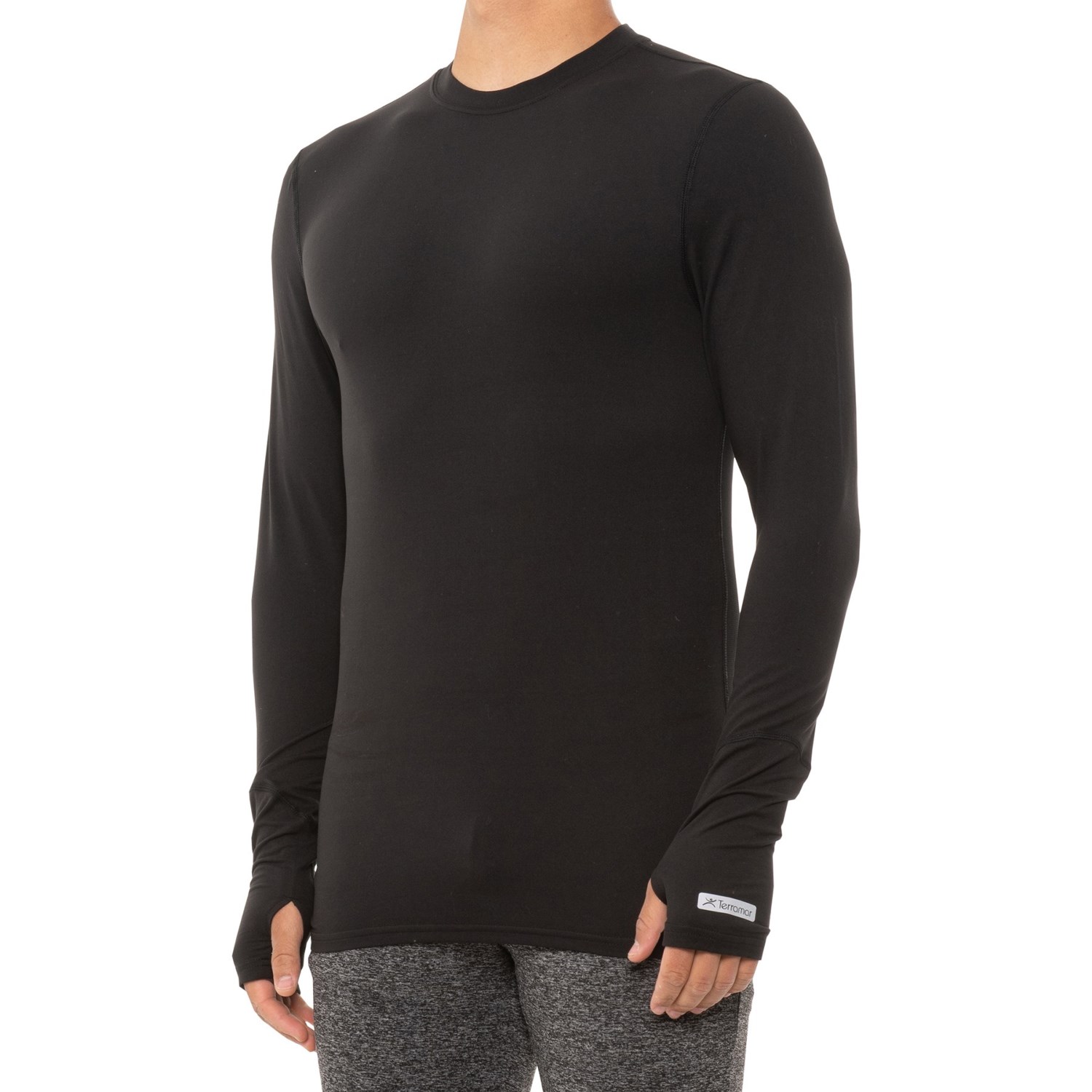 

Термо лонгслив Terramar Thermolator 2.0 - UPF 50+, Long Sleeve (For Men) Black,  (44, Термо лонгслив Terramar Thermolator 2.0 - UPF 50+, Long Sleeve (For Men) Black, S (44)