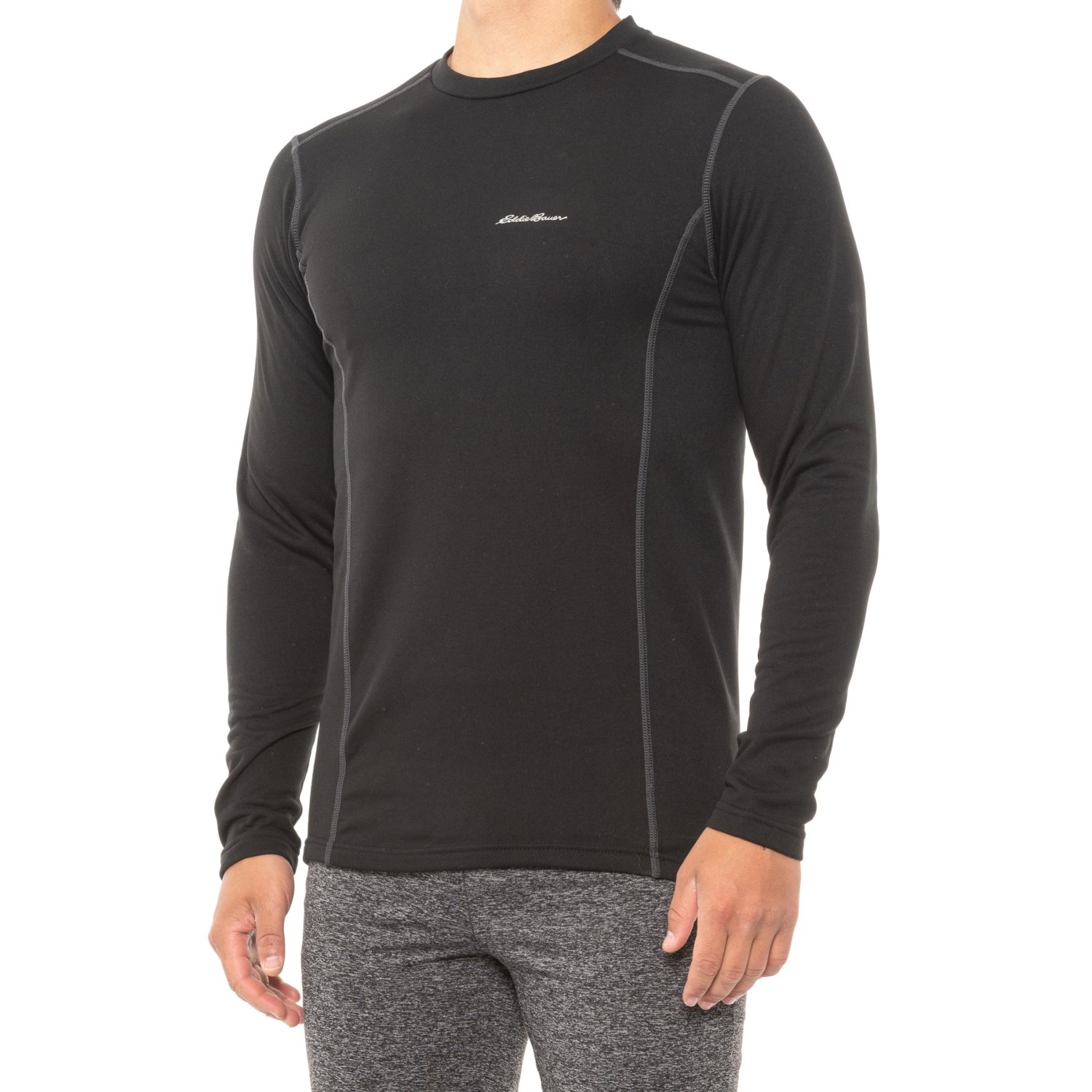 

Термо лонгслив Eddie Bauer Trek Fleece - Long Sleeve (For Men) Black, S (44)