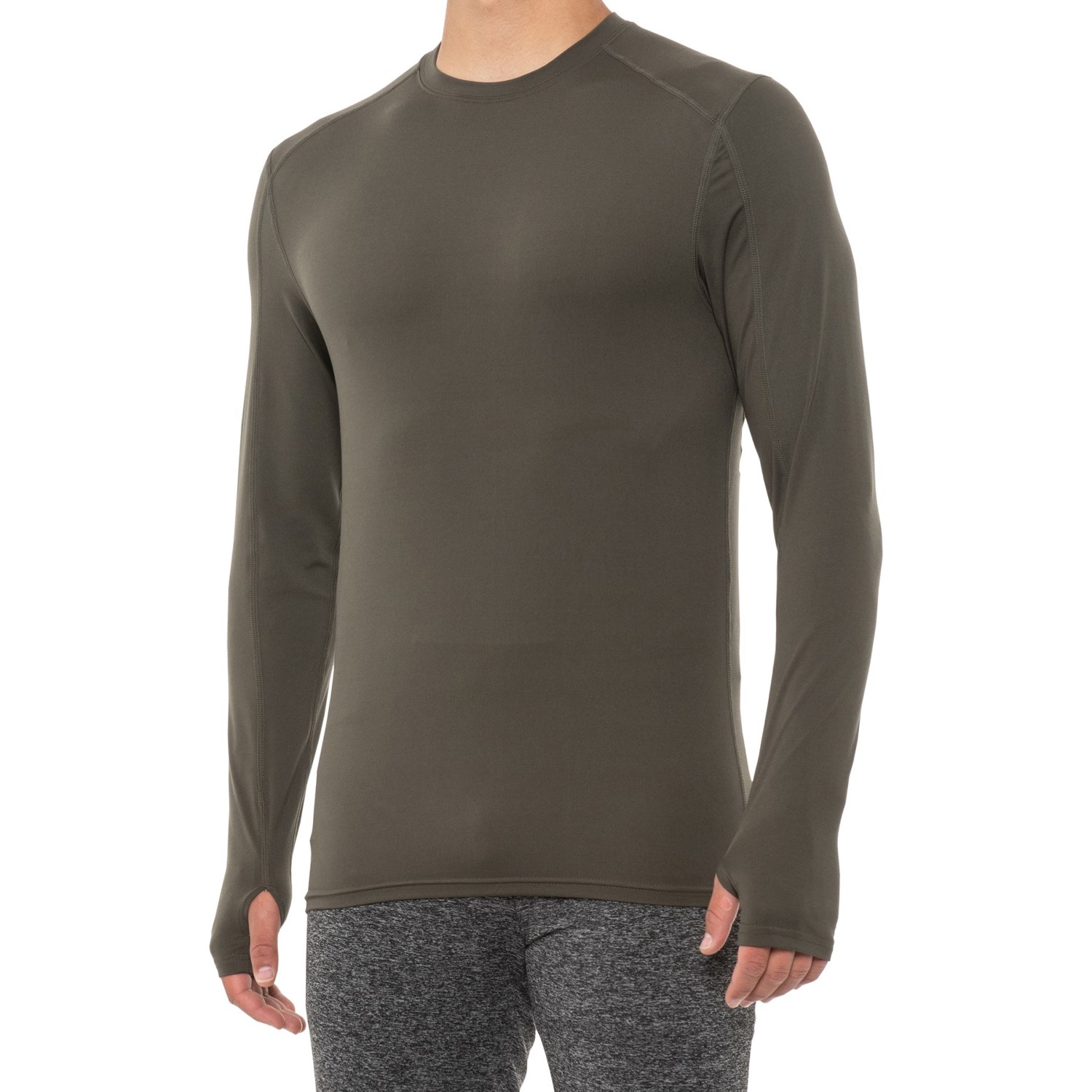 

Термо лонгслив Terramar Thermolator 2.0 - UPF 50+, Long Sleeve (For Men) Dark Loden,  (44, Термо лонгслив Terramar Thermolator 2.0 - UPF 50+, Long Sleeve (For Men) Dark Loden, S (44)
