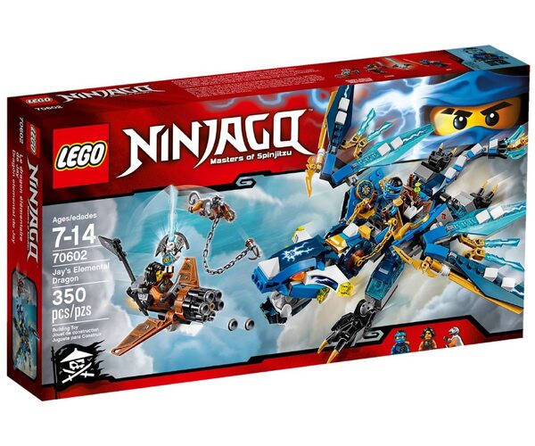 

Конструктор LEGO NINJAGO Дракон Джея (70602)