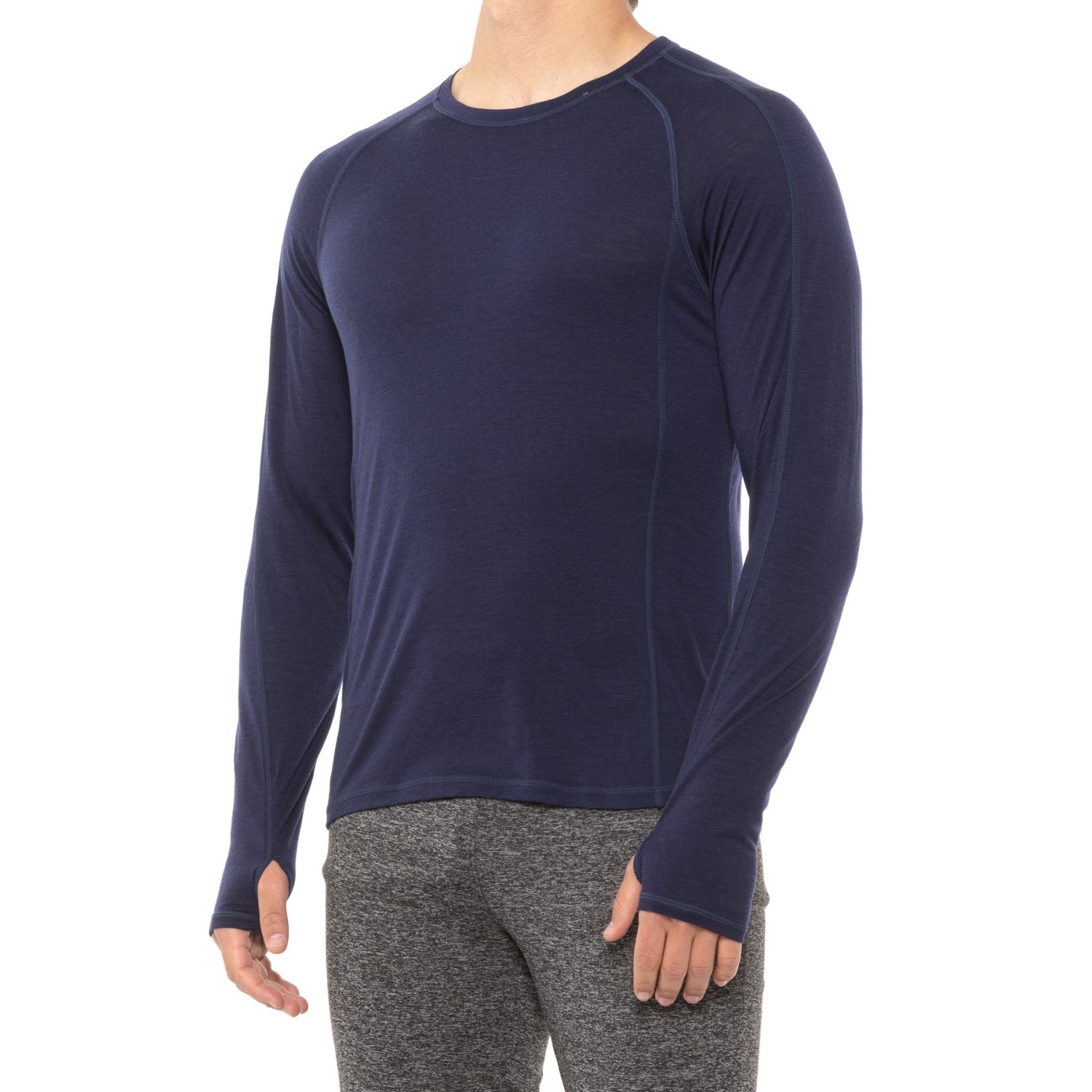 

Термо лонгслив Telluride Clothing Co - Merino Wool (For Men) Navy, S (44)