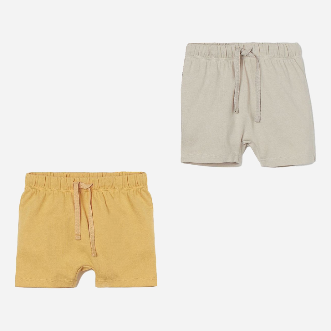 

Шорты H&M 7449663b39 98 см 2 шт Бежевые