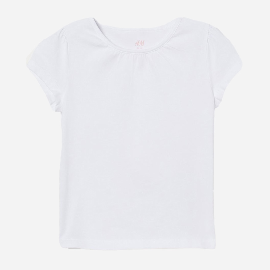 

Футболка H&M 812911b39 98-104 см Белая
