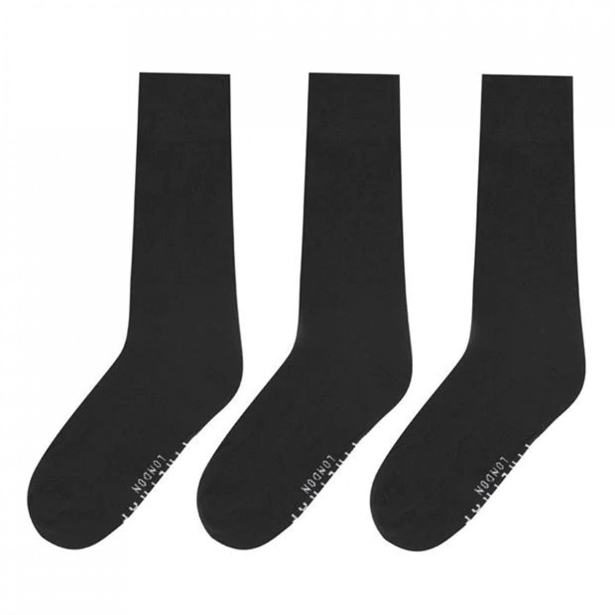 

Носки Firetrap 3 Pack Formal Black, Носки Firetrap 3 Pack Formal Black, 41-45